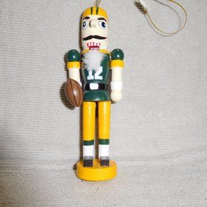 Green Bay Packer #12 Nutcracker Ornament